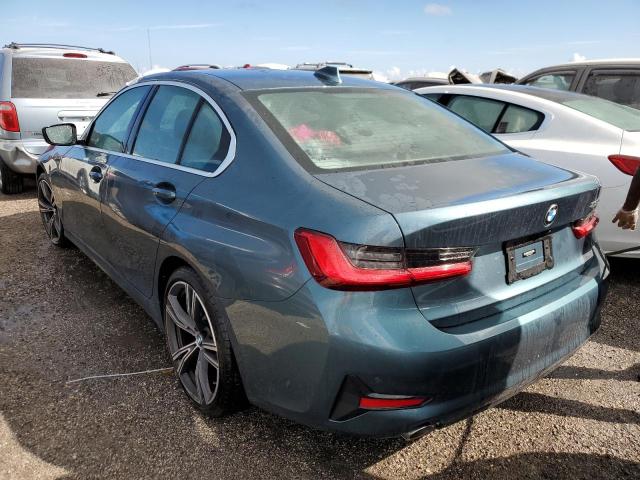 3MW5R1J01M8C04928 - 2021 BMW 330I BLUE photo 3