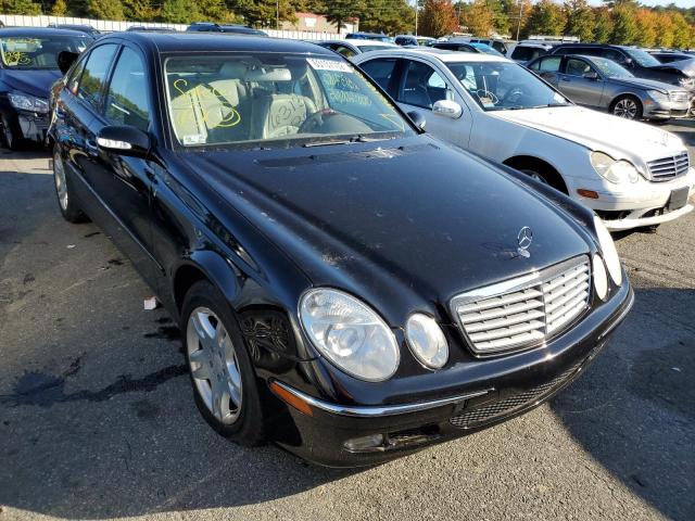 WDBUF65J34A390580 - 2004 MERCEDES-BENZ E320 BLACK photo 1