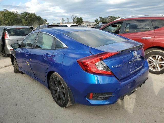 2HGFC2F8XLH582216 - 2020 HONDA CIVIC SPOR 蓝色 照片 3