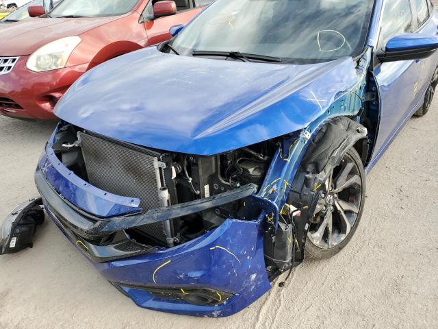 2HGFC2F8XLH582216 - 2020 HONDA CIVIC SPOR 蓝色 照片 9