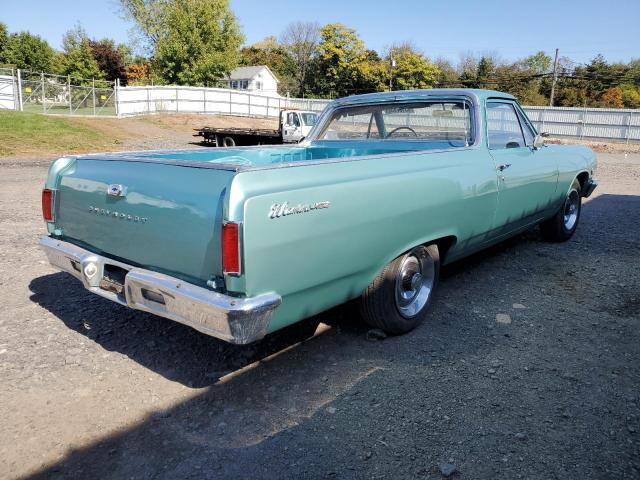 134805B132074 - 1965 CHEVROLET ELCAMINO TURQUOISE photo 4