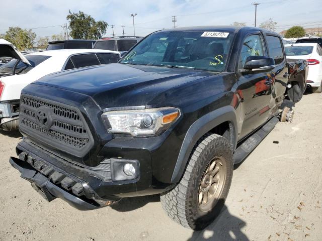 3TMAZ5CN9HM049964 - 2017 TOYOTA TACOMA DOU 黑色 照片 2