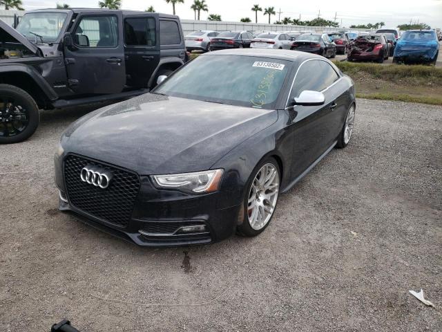 WAUVGAFR4DA002067 - 2013 AUDI S5 PRESTIG BLACK photo 2