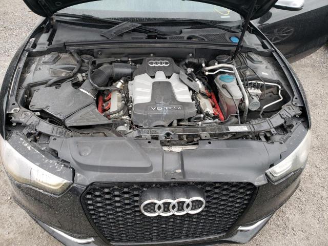 WAUVGAFR4DA002067 - 2013 AUDI S5 PRESTIG BLACK photo 7