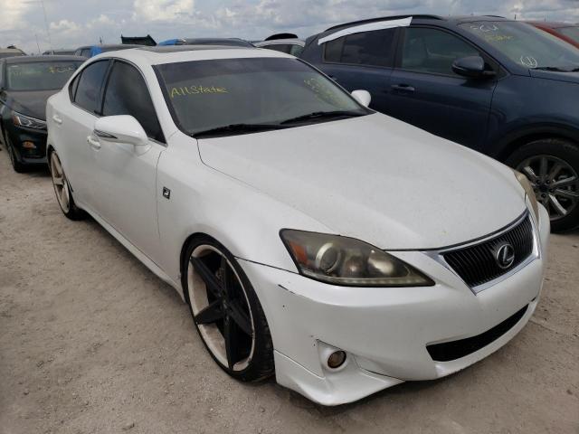 JTHBF5C23D5187369 - 2013 LEXUS IS 250 WHITE photo 1