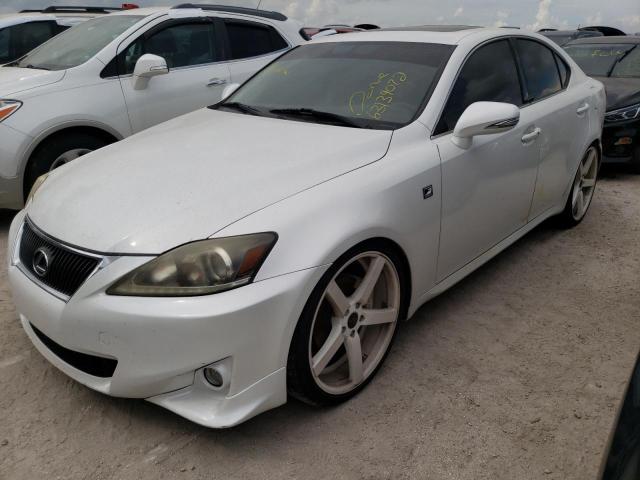 JTHBF5C23D5187369 - 2013 LEXUS IS 250 WHITE photo 2