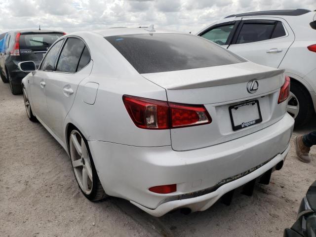 JTHBF5C23D5187369 - 2013 LEXUS IS 250 WHITE photo 3