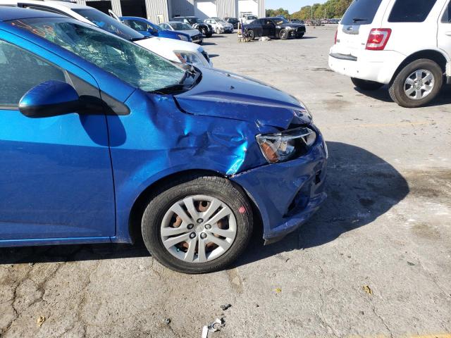 1G1JB5SH2H4142183 - 2017 CHEVROLET SONIC LS BLUE photo 9