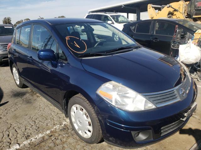 3N1BC13E97L373695 - 2007 NISSAN VERSA S BLUE photo 9