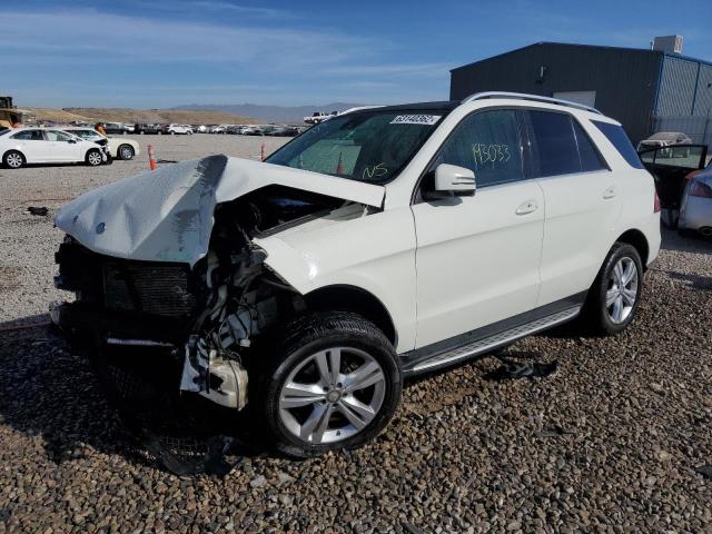 4JGDA5HB3DA243010 - 2013 MERCEDES-BENZ ML 350 4MA WHITE photo 2