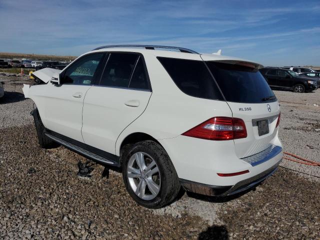 4JGDA5HB3DA243010 - 2013 MERCEDES-BENZ ML 350 4MA WHITE photo 3