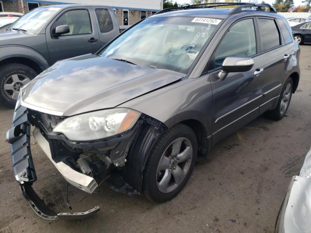 5J8TB18237A013799 - 2007 ACURA RDX GRAY photo 2