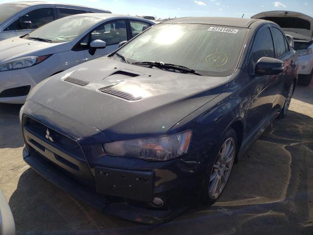 JA32W8FV7FU021050 - 2015 MITSUBISHI LANCER EVO BLACK photo 2