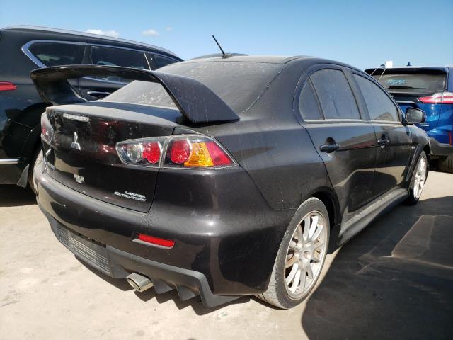 JA32W8FV7FU021050 - 2015 MITSUBISHI LANCER EVO BLACK photo 4