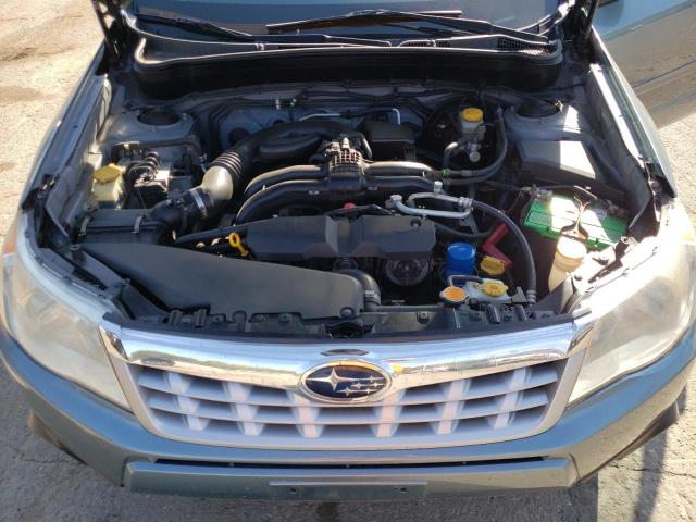 JF2SHBEC4CH400781 - 2012 SUBARU FORESTER L BLUE photo 7