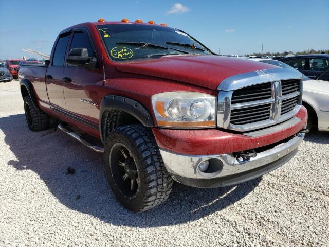 1D7KS28C66J128488 - 2006 DODGE RAM 2500 S BURGUNDY photo 1