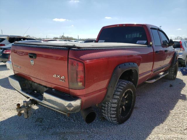 1D7KS28C66J128488 - 2006 DODGE RAM 2500 S BURGUNDY photo 4
