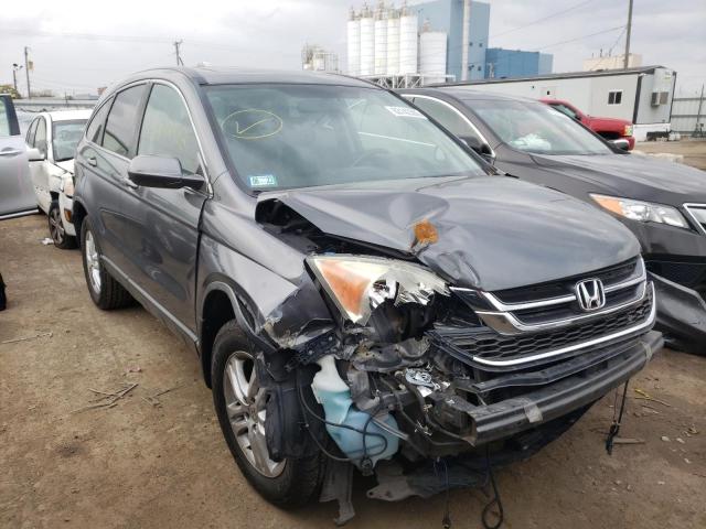 5J6RE4H74BL035153 - 2011 HONDA CR-V EXL GRAY photo 1