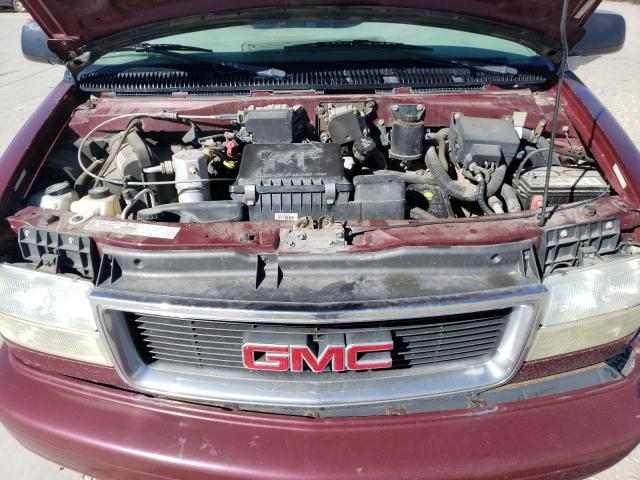 1GKDM19X23B506342 - 2003 GMC SAFARI XT BURGUNDY photo 7