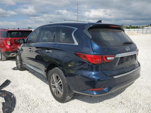 5N1DL0MN2LC510718 - 2020 INFINITI QX60 LUXE BLUE photo 3