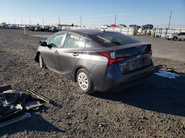 JTDKAMFU5M3149564 - 2021 TOYOTA PRIUS SPEC CHARCOAL photo 3