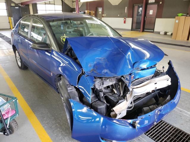 1G8AL52F13Z124296 - 2003 SATURN ION LEVEL BLUE photo 1