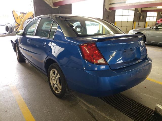 1G8AL52F13Z124296 - 2003 SATURN ION LEVEL BLUE photo 3