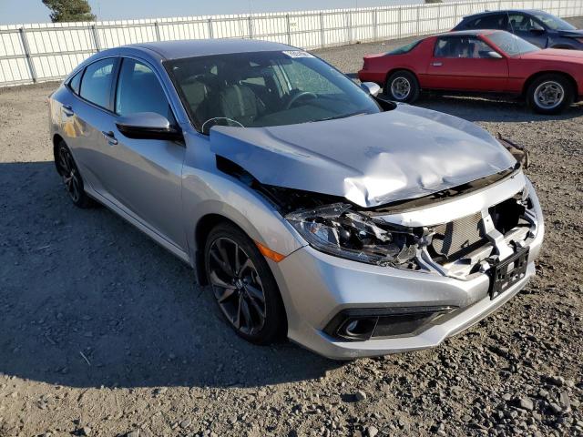 2HGFC2F87LH579354 - 2020 HONDA CIVIC SPOR GRAY photo 1