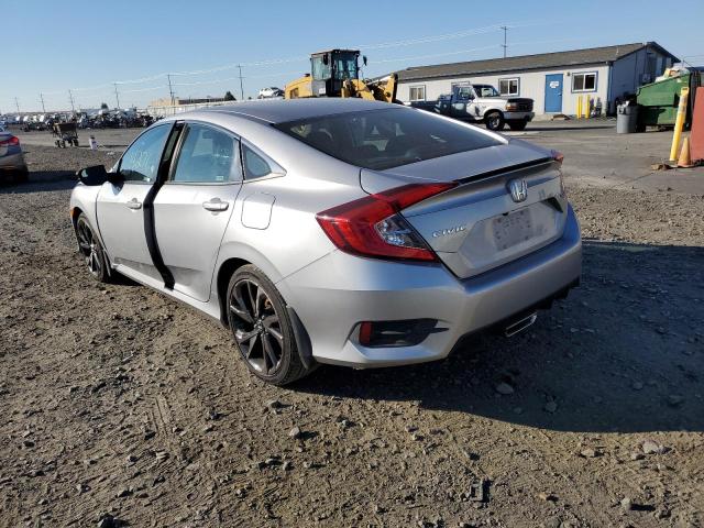 2HGFC2F87LH579354 - 2020 HONDA CIVIC SPOR GRAY photo 3