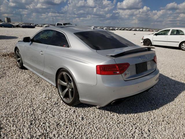 WUAC6AFR7FA900584 - 2015 AUDI RS5 SILVER photo 3