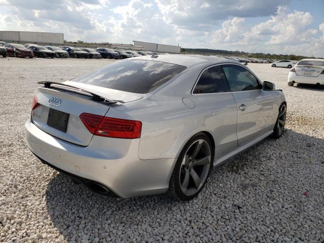 WUAC6AFR7FA900584 - 2015 AUDI RS5 SILVER photo 4