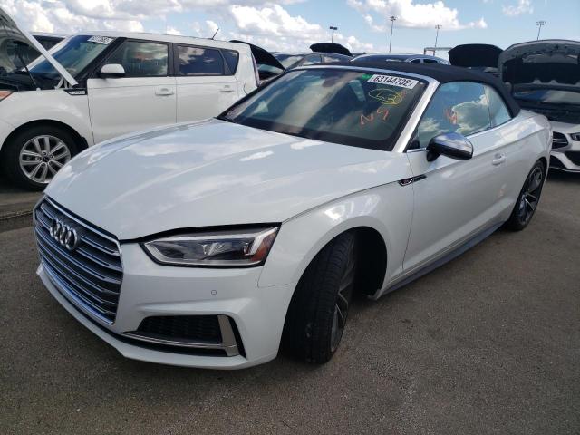 WAU24GF50JN007699 - 2018 AUDI S5 PRESTIG WHITE photo 2