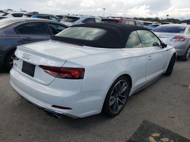 WAU24GF50JN007699 - 2018 AUDI S5 PRESTIG WHITE photo 4