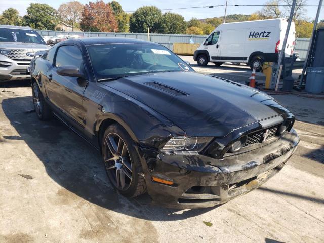 1ZVBP8CU6D5251273 - 2013 FORD MUSTANG BO BLACK photo 1