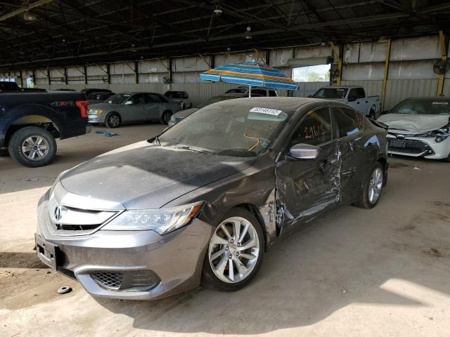 19UDE2F71JA002341 - 2018 ACURA ILX PREMIU CHARCOAL photo 2