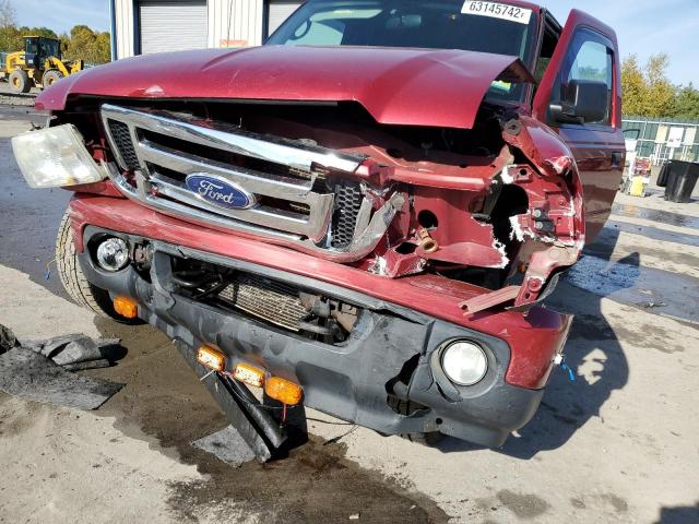 1FTLR4FE9APA49686 - 2010 FORD RANGER SUP RED photo 9