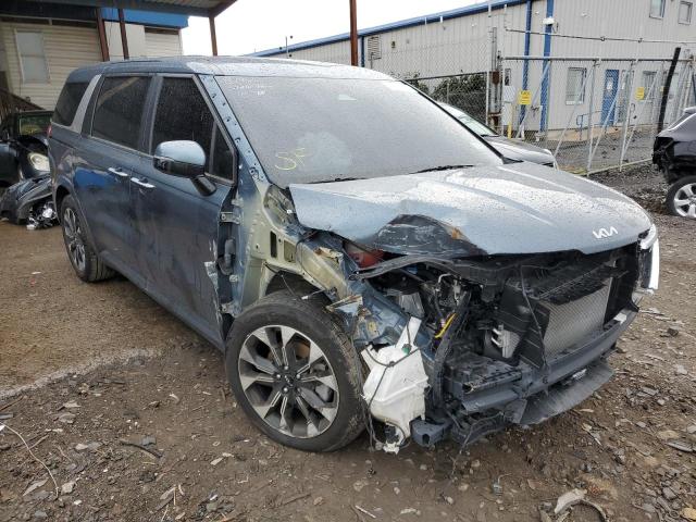 KNDNC5H38N6084162 - 2022 KIA CARNIVAL E BLUE photo 1