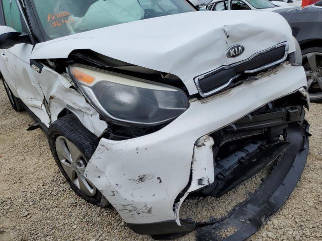 KNDJN2A22E7741718 - 2014 KIA SOUL WHITE photo 9