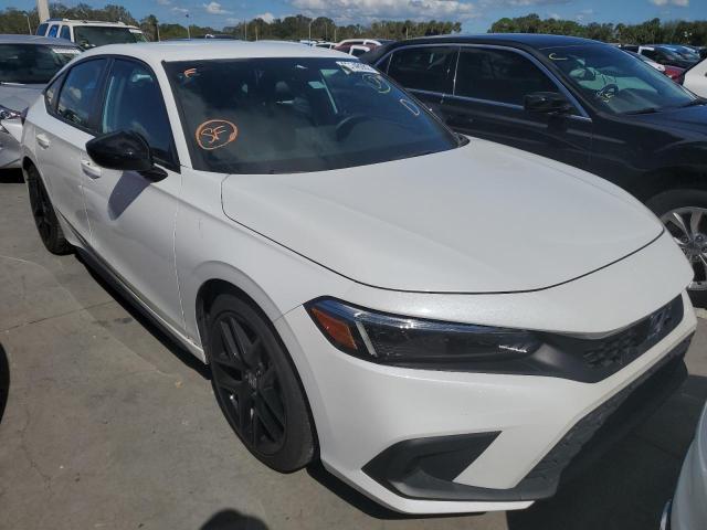 19XFL2H80NE008685 - 2022 HONDA CIVIC SPOR WHITE photo 1
