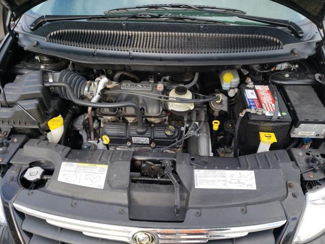 2A4GP54L67R183443 - 2007 CHRYSLER TOWN & COU BLACK photo 7