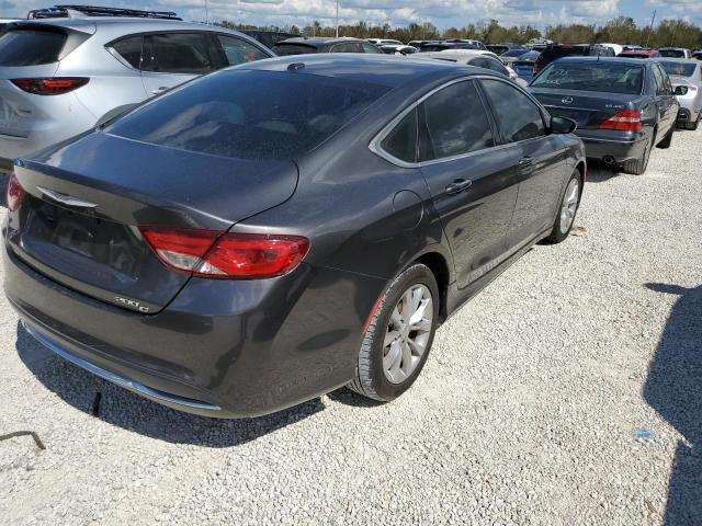 1C3CCCCB1FN576490 - 2015 CHRYSLER 200 C GRAY photo 4