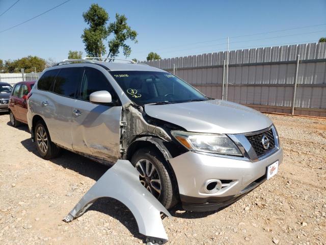 5N1AR2MN5EC713828 - 2014 NISSAN PATHFINDER SILVER photo 1