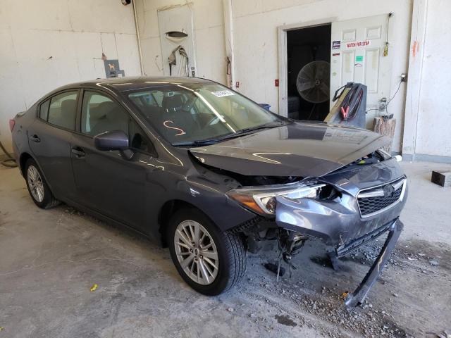 4S3GKAD61H3613655 - 2017 SUBARU IMPREZA PR GRAY photo 1