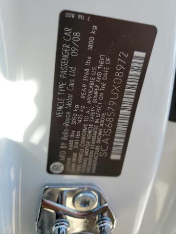 SCA1S68579UX08972 - 2009 ROLLS-ROYCE PHANTOM  ფოტო 10