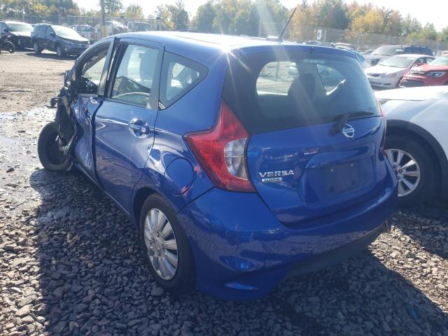 3N1CE2CP0HL360826 - 2017 NISSAN VERSA NOTE BLUE photo 3