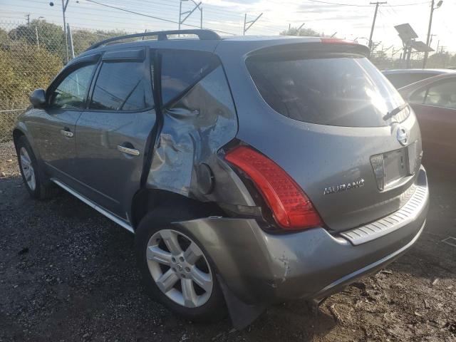 JN8AZ08W76W551135 - 2006 NISSAN MURANO SL GRAY photo 3