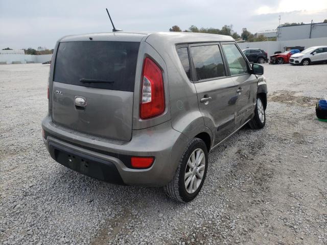 KNDJT2A58D7629164 - 2013 KIA SOUL GRAY photo 4