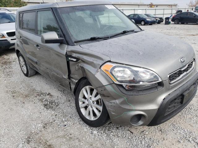 KNDJT2A58D7629164 - 2013 KIA SOUL GRAY photo 9