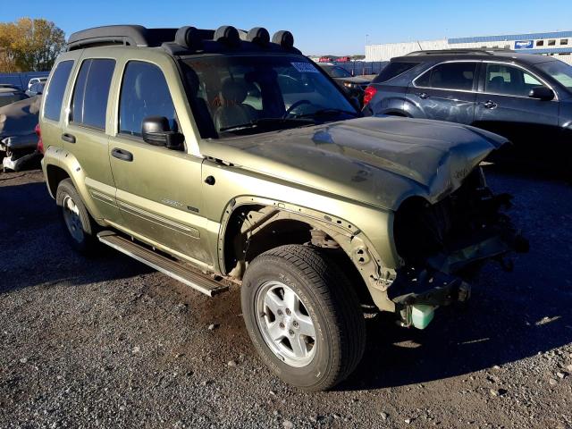 1J4GL38K73W532855 - 2003 JEEP LIBERTY RE GREEN photo 1