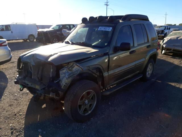 1J4GL38K73W532855 - 2003 JEEP LIBERTY RE GREEN photo 2